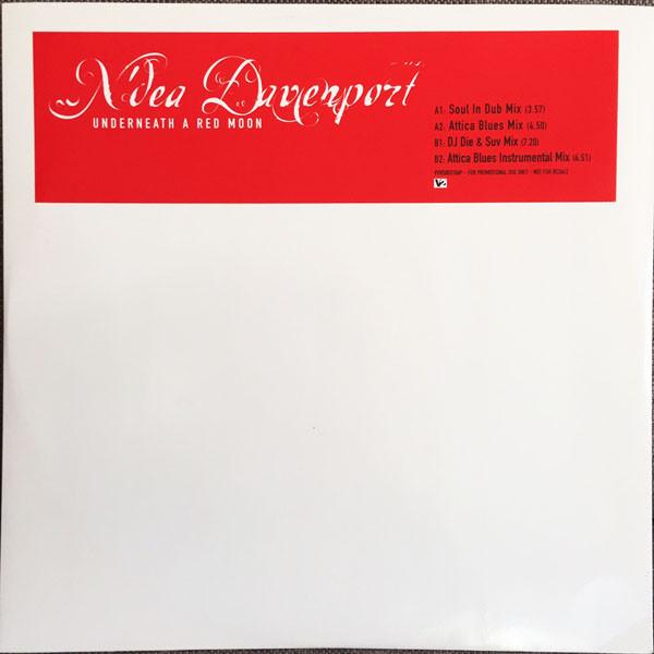 12inch Record N'DEA DAVENPORT - Underneath A Red Moon VVR5003106P V2 1998 UK Dance & Electronica Used