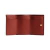 COACH Trifold Wallet ogo Sign Classic Presbyopia Flap Snap Coated Canvas and Calfskin Wallet Regular Women's Brown and Khaki Brown with khaki