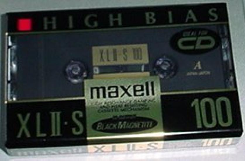 Maxell XL Cassette High Bias 100 minutes II-S