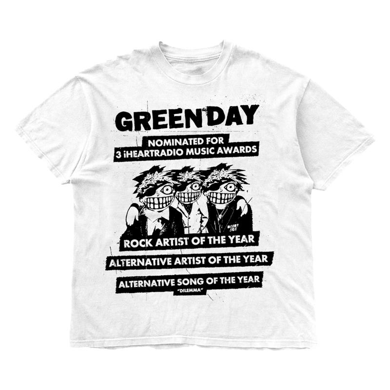 2026 New Green Day Green Day Band THE SAVIORS TOUR Cartoon Rock Mens Short TShirt Harajuku Mens Comfortable Breathable T Shirt