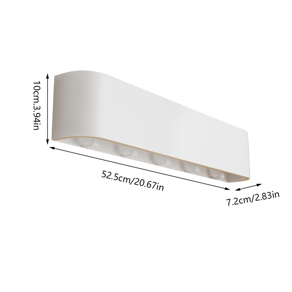 

Настенная вешалка для одежды Настенная вешалка для пальто с откидными крючками Органайзер без сверления Деревянная вешалка для одежды для дома Сумка Ключи