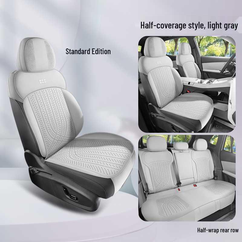 All-Season Suede Saddle Pad for Geely Galaxy Starbright 8 Car Seat