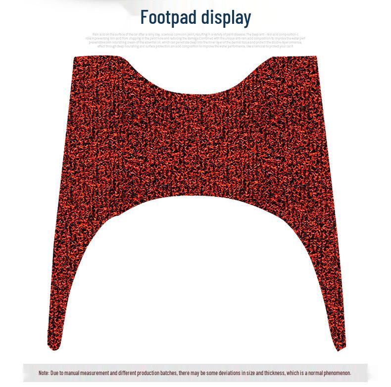 Kompatibles Anti-Rutsch-Pedalpad für Likon 108 & Mei Retro-Roller