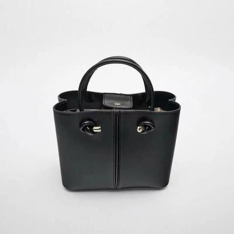 New Square Bags Fashion Women'S Small Niche Design Bucket Bag Shoulder Bags Retro Commuter Leisure Female Crossbody Bags Handbag