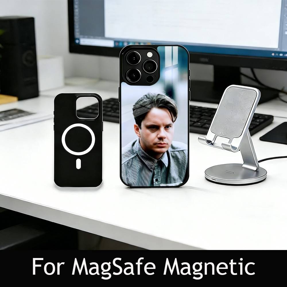 S-Shawshank A-Andi Phone Case For iPhone17,16,15,14,13,12,11 Plus,Pro Magnetic For Magsafe Wireless Charging