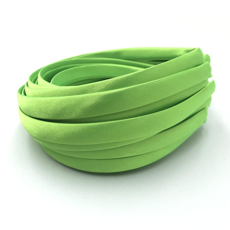 1,5 cm Satintyginslaget Hårband - Godisfärger, DIY Handgjort Modeaccessoar