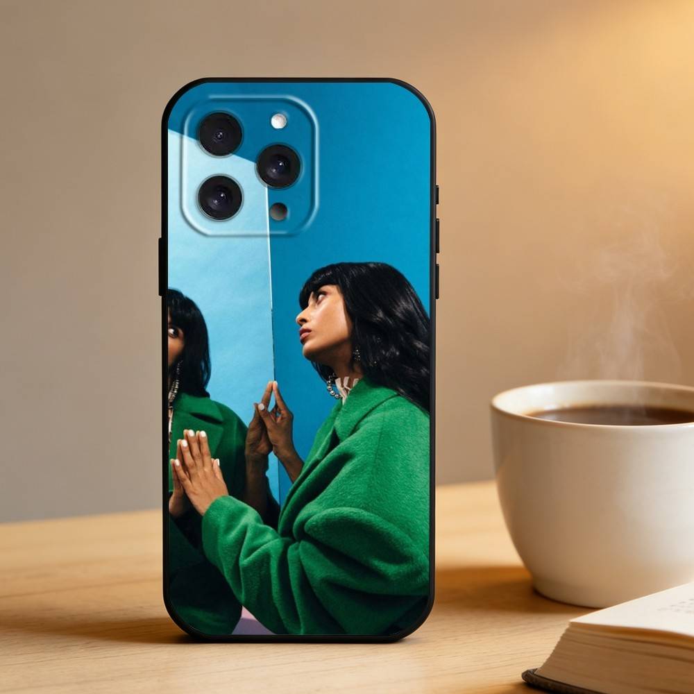 J-Jameela Jamil Phone Case For iPhone 17 16 15 14 13 12 Max Plus Silicone Black Cover