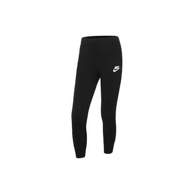 Kleines Logo Uni-Strick Sporthose Kinderhosen Schwarz DC7211-010