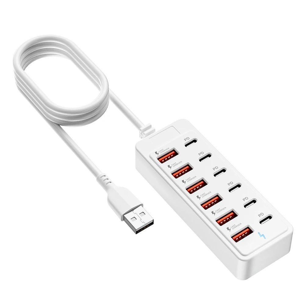 12 in 1 USB Charger Fast Charging Adapter Socket NEW Charging Station  Home