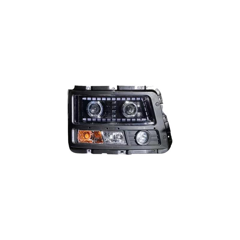 

LED Headlight Assembly for Shaanxi Delong F3000 M3000 Dual-Lens Low Beam: Retrofit Compatible Standard