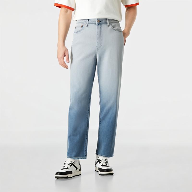 Levi's Jeans Men's Light Blue Moderate Straight Fit Pants 29037-0086
