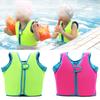 High Buoyancy Kids Swimming Vest With Waterproof Zipper And Adjustable Belt