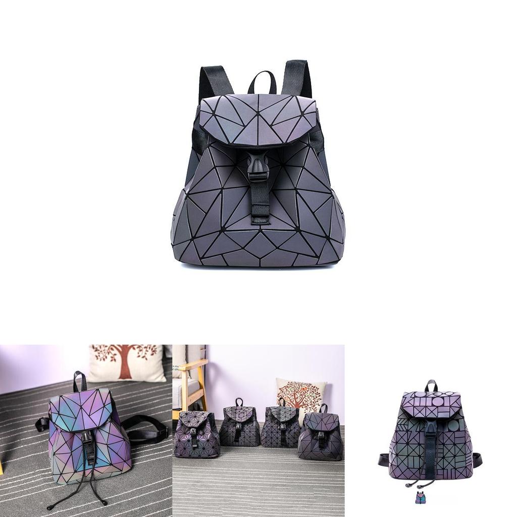 Women Quilted Pu Backpack With Multiple Pockets For Daily Use And Trendy Style