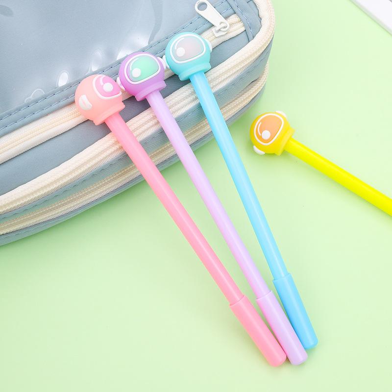 2Pcs Cute Kawaii School Office Supplies Novelty Creative Stationery Sweet Lovely Pretty Candy Neutral Pen