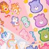 Luca Lab Care Bear Seal Sticker 9 types of zipper bag set, a popular phrase in Korea