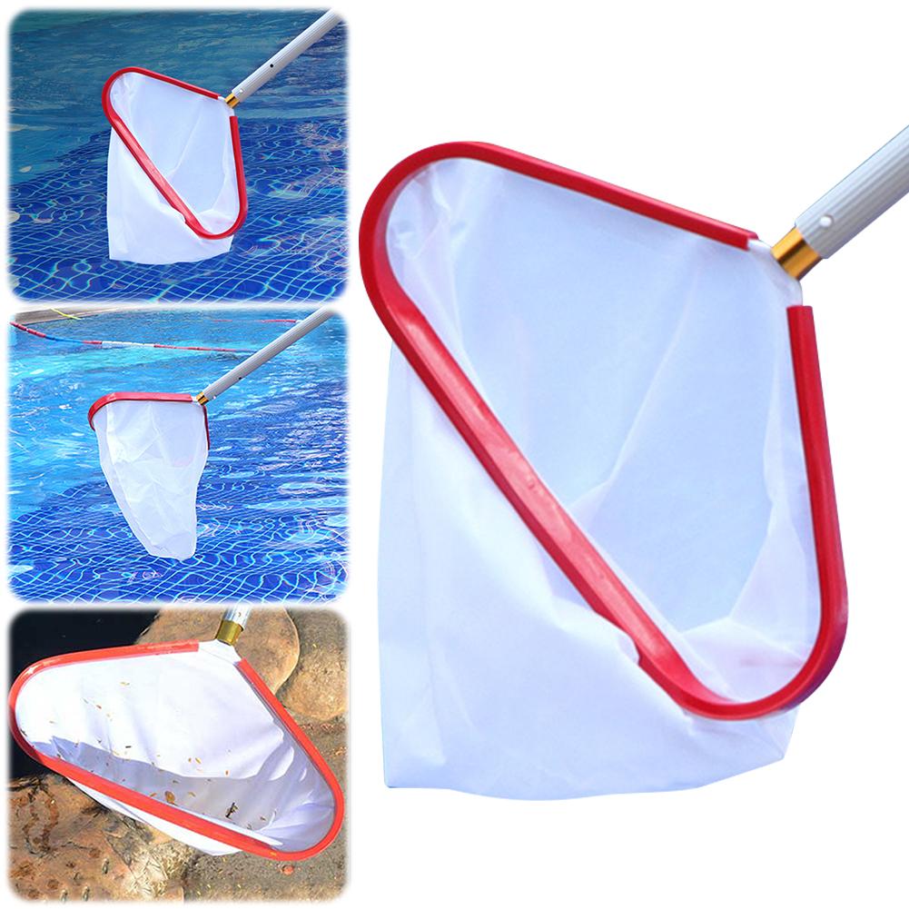 NEW Pool Landing Net Pool Skimmer Net with Aluminium Handle Fine Mesh Pool Net Pool Leaf Skimmer Net for Cleaning Swimming Pool