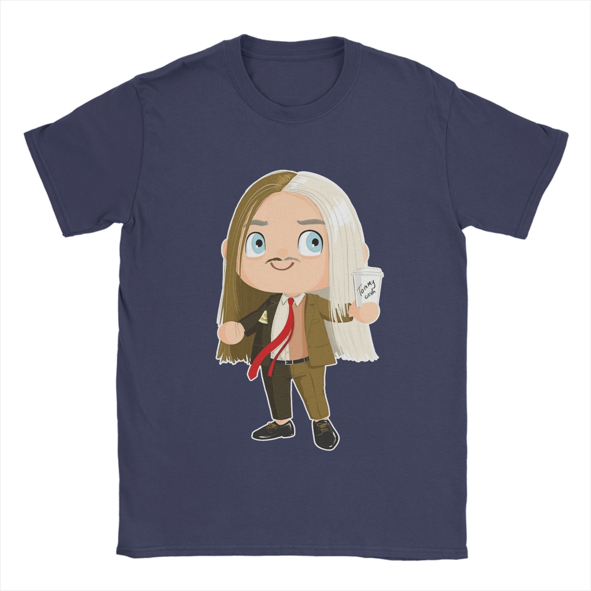 

Men Tommy Cash T Shirts Song Pure Cotton Tops Funny Short Sleeve O Neck Tee Shirt Classic T-Shirts 4XL