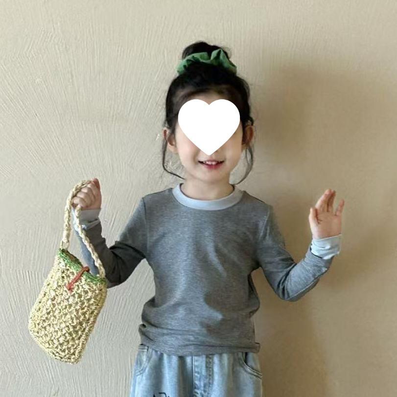 

Девочки Весенний Корейский Стиль Рубашка с Длинным Рукавом и Джинсы Комплект из Двух Предметов 90 cm