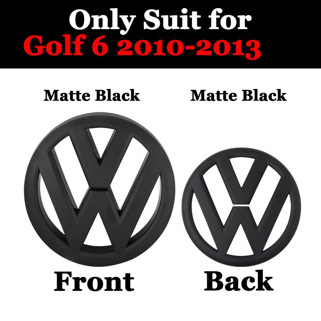 Pentru VOLKSWAGEN VW Emblema Capotă Față Mașină Portbagaj Spate Insignă 3D ABS Înlocuire Pentru Volkswagen VW Golf 6 MK6 2010 2011 2012 2013 Dec