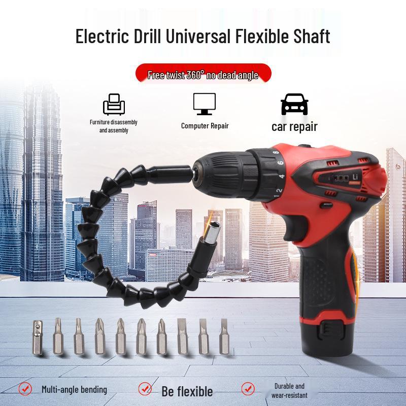 Flexible Shaft Universal Drill Extension Rod for Cordless Screwdriver