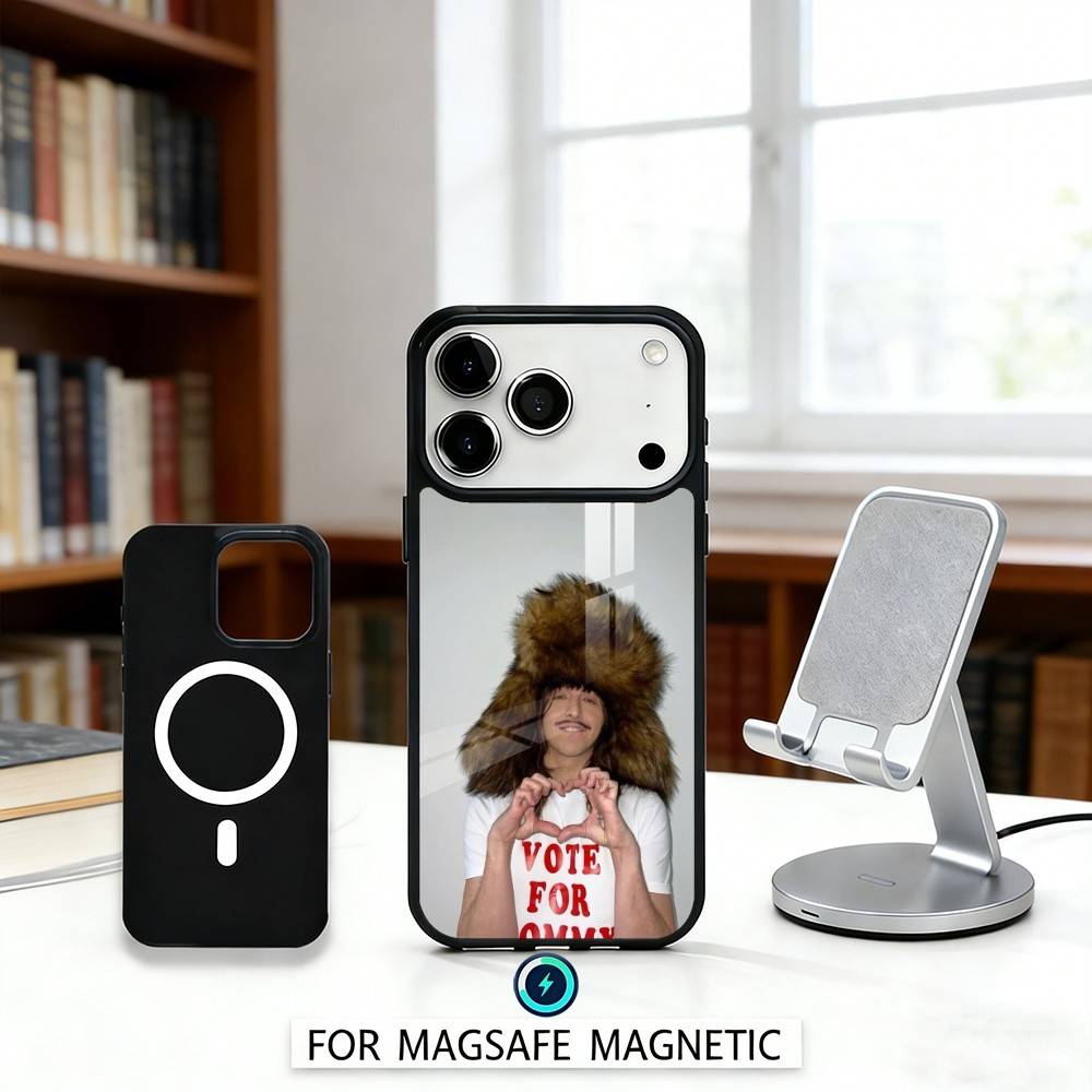 Estonia T-Tommy Cash Phone Case Magnetic For iPhone17 16 15 14 13 12 Pro Max For Magsafe Wireless Charging Cover