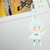Cartoon Cute Grain Girl Figurine Keychain Pendant Lanyard Resin Gift