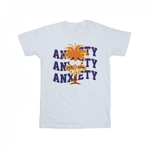 Inside Out 2 Boys Anxiety Cotton T-Shirt