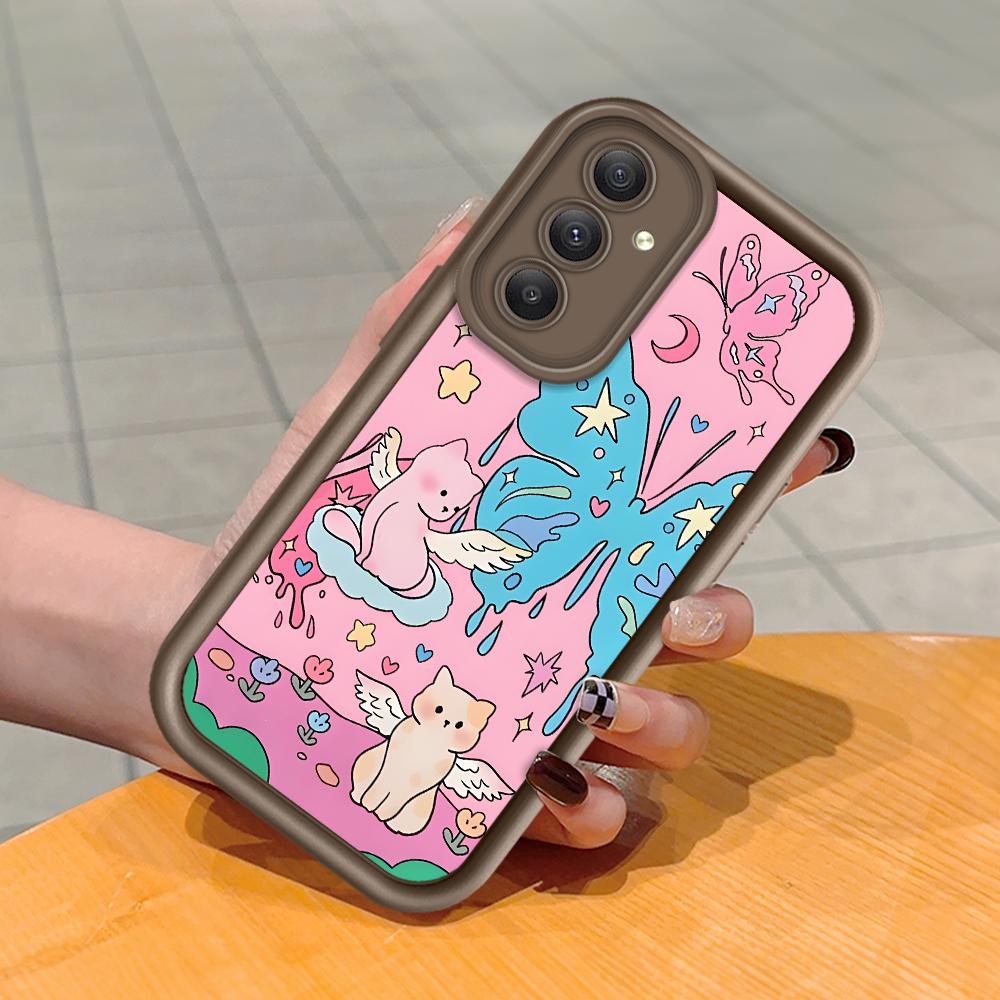 Coque de protection antichoc en silicone souple avec motif de dessin animé pour Huawei Honor Xiaomi Redmi Samsung