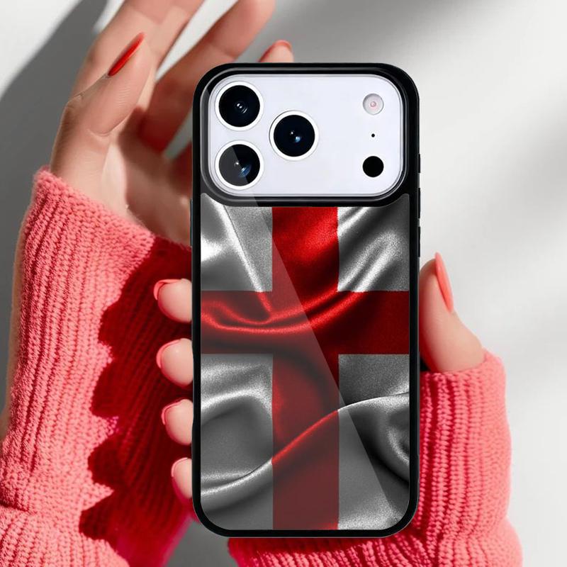 

Silk Flags England Phone Case for iPhone 17 Air 16e 15 14 13 Pro Max Back Cover for 12 11 Pro Coque iPhone17 Pro
