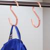 10-40pcs Stainless Steel Flat S Hooks,Multi-function Kitchen Bedroom Railing S-Shape Hook,Gold Hanging Clothes Hanger for Hats