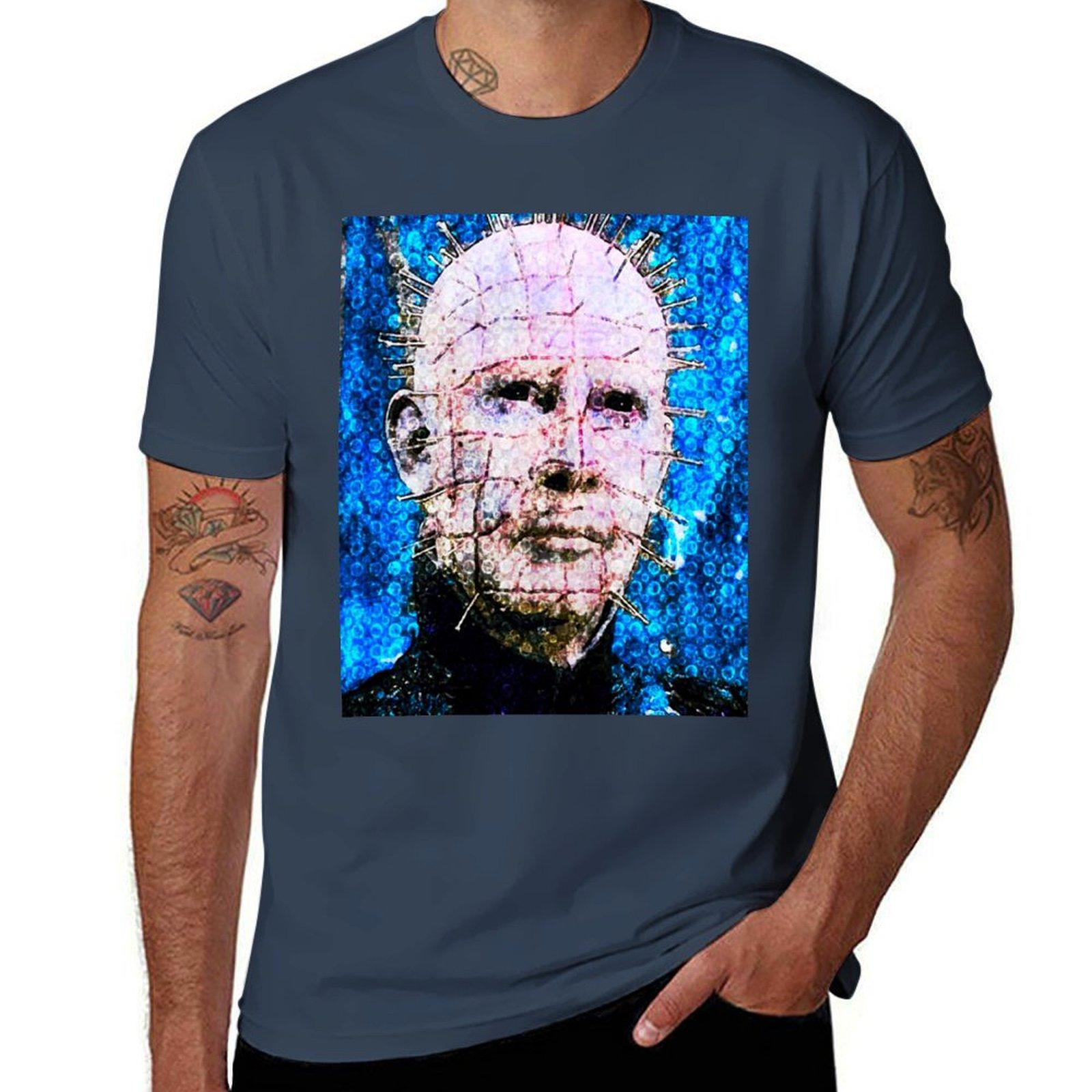 Vintage Coolio Pinhead Hellraiser Horror Grunge Tshirt Big And Tall Gym Tshirt S