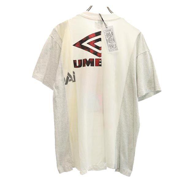 RESCARP 23ss Remake Short sleeve T-shirt White x gray Men's Used