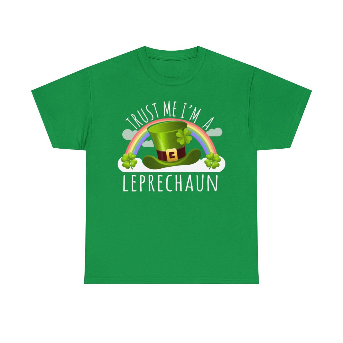 Trust Me I m A Leprechaun Unisex Cotton T-Shirt XL