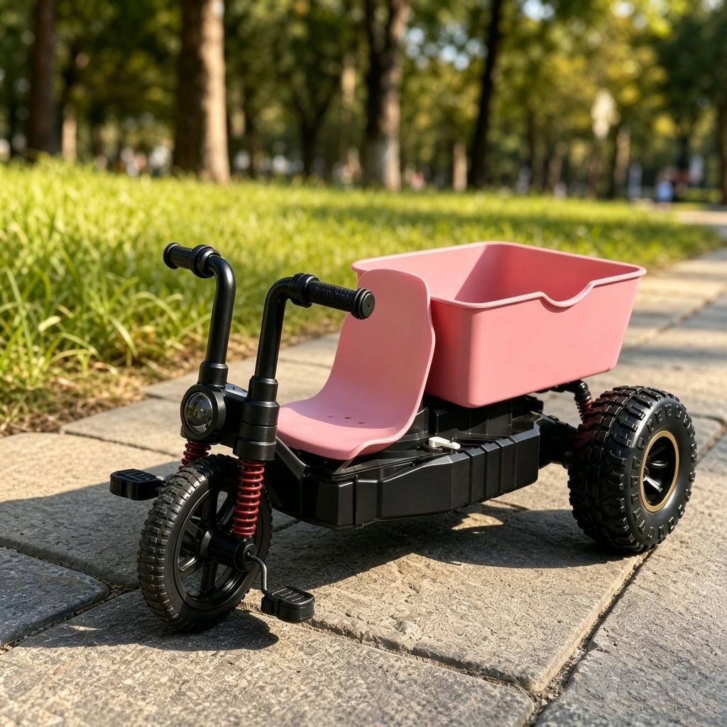 Electric Remote Control Drift Tricycle Toy for Kids Interactive Racing Vehicle with Stunt Features Rechargeable Battery and Durable Design