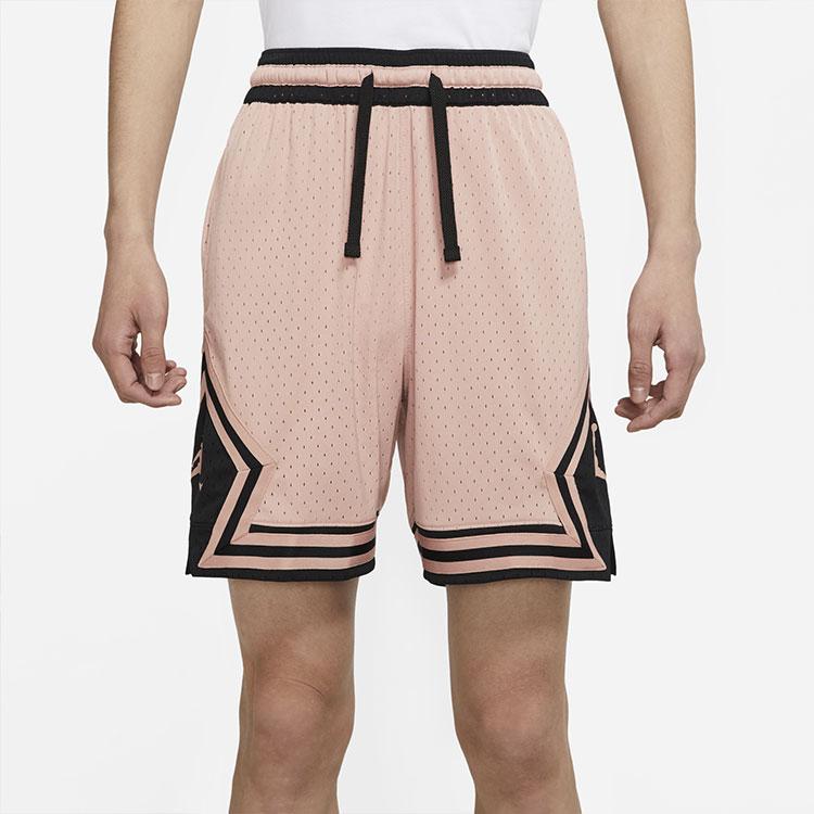 Jordan Sport Dri-Fit Casual Breathable Basketball Shorts Men Bottoms Rose Retro-Grey DH9076-609