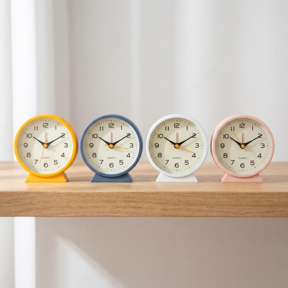 Simple Children's Alarm Clock Night Light Time Planning Clock Desk Clock Desk Decoration
