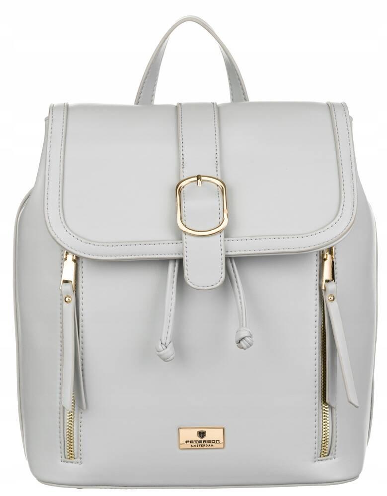 Stilvoller Damenrucksack aus Kunstleder - Peterson
