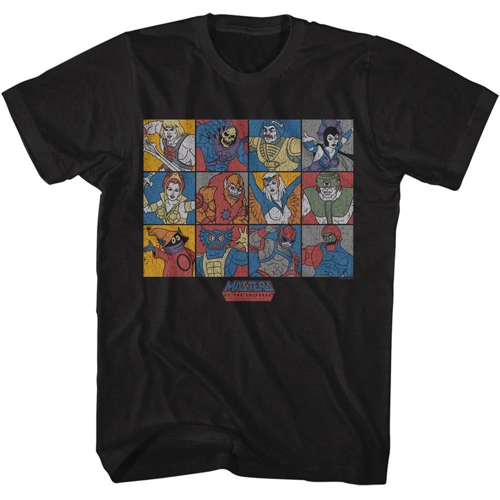 Masters Of The Universe Character Blocks TShirt S
