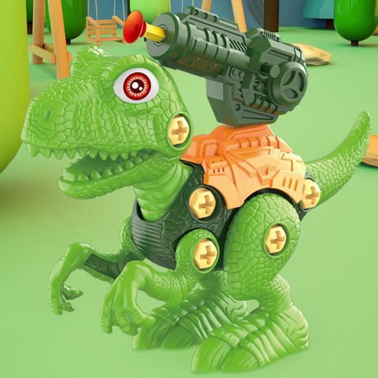 1 Zestaw umiejętności szkoleniowych Interakcja rodzic-dziecko Ekologiczny ze śrubokrętem Dzieci DIY Składanie modelu dinozaura Zabawki zmontowane