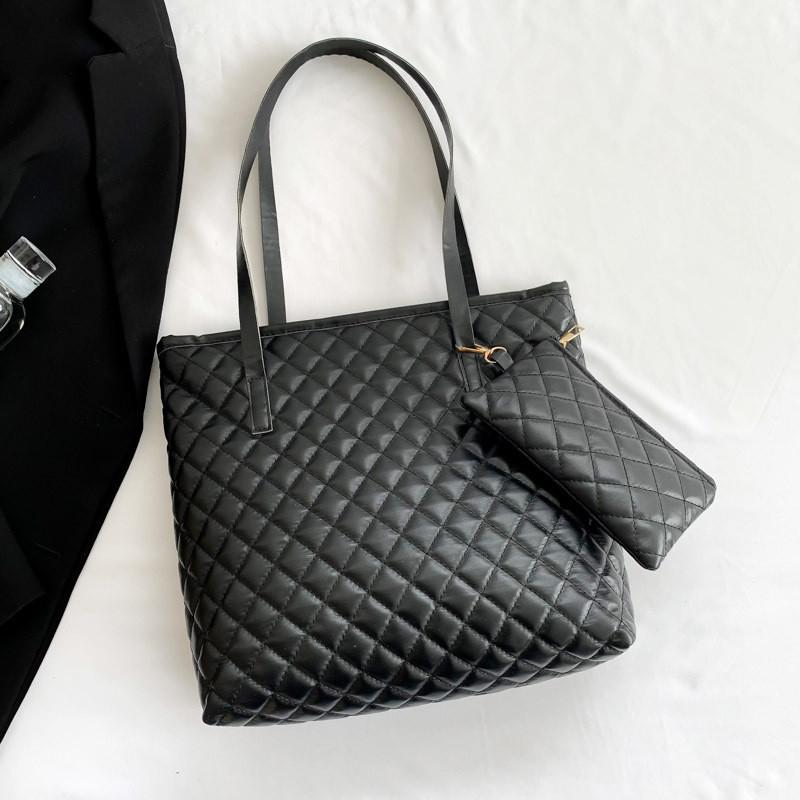 Fashionable Minimalist Tote Bag Perfect For School Or Commute Available In Black White And Khaki