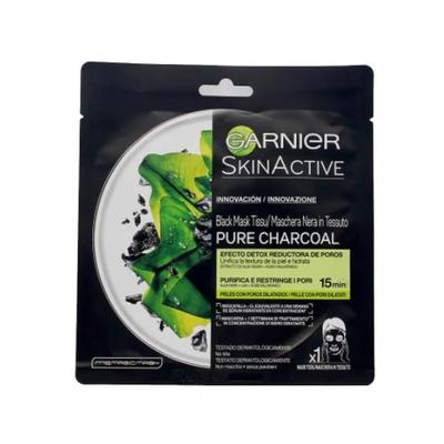 Garnier SkinActive Černá textilní maska Pure Charcoal 1 kus