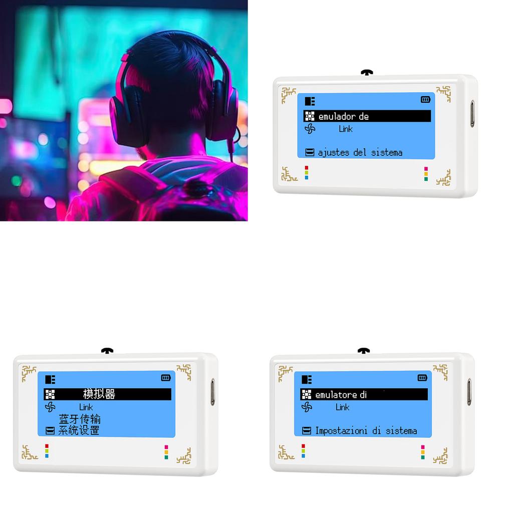 Intelligent Simulator Emulator Multiple Language Supported Compatible for Game Console Replacement Accessories