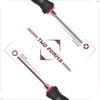 Crimping Tool Kit with Bag Cable Ratchet Crimping Pliers with 4 Interchangeable Dies, Adjustable Crimping Range,