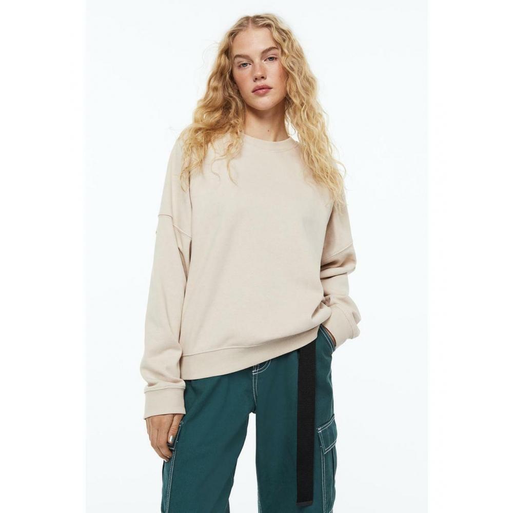 

H&M Sweatshirt Light Beige 1114183004