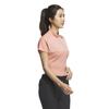 Adidas Golf Wonder Clay Golf Polo Shirt with BOS Mock and French Sleeves Women's Motif, Neck,
