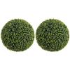 52 Cm Artificial Eucalyptus Balls In a Set of 2, UV-Resistant Decorative Plants with 1086 Leaves for Indoor and Outdoor