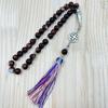 Elegant Prayer Beads Rosary Bracelet Prayer Bracelet Glass Texture Beads Bracelet Suitable for Various Occasions