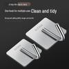 No-Punch Stainless Steel Adhesive Hook for Coats and Hats - Wall-Mounted for Home, Kitchen, and Bathroom Use