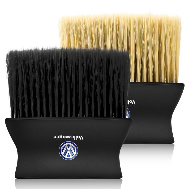 Car Interior Cleaning Soft Brush Dashboard Air Conditioner Outlet Detail Brush For Volkswagen Santana GTI Rline Polo Golf Passat B5 B6 Touran Magotan