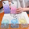 iPhone 17 Case: Epoxy, Glitter, Magnetic - Compatible with iPhone 11, 12, 13 Pro Max, 14, and 15 Gradient Styles